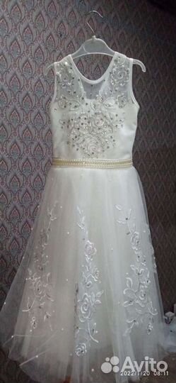 Платье для девочки на выпускной в детский сад