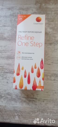 Пероксидный раствор для линз one step 360мл
