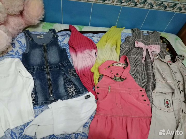 Вещи на девочку пакетами