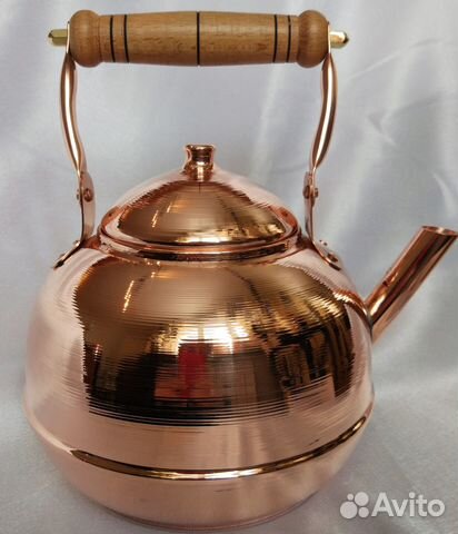 Чайник медный Россия
