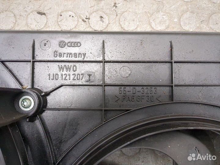 Вентилятор радиатора Volkswagen Golf 4, 2002