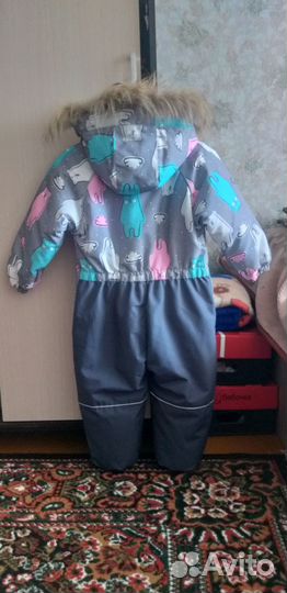Зимний комбинезон для девочки 110