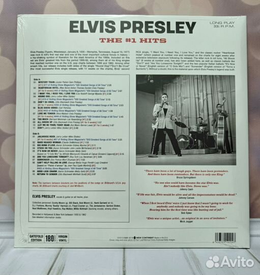 Elvis Presley - The #1 Hits
