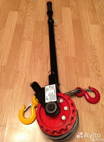 Лебедка ручная рычажная лр 1.6т 9м
