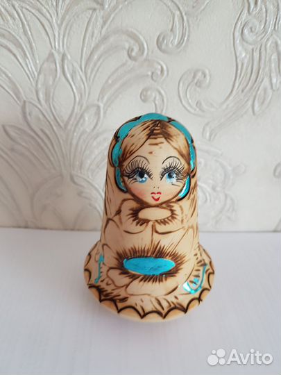 Матрешка колокольчик неваляшка