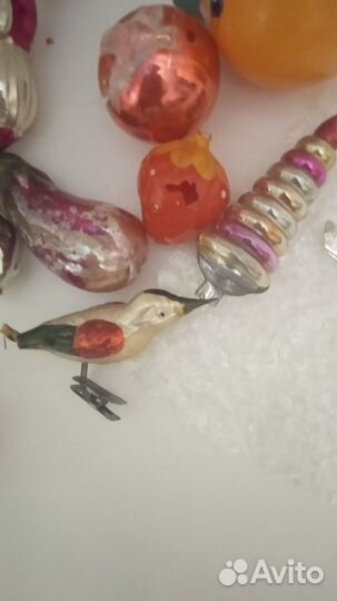 Елочные игрушки СССР в реставрацию