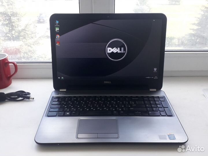 Ноутбук Dell inspiron/i5 4gen/ati 8670m/ssd+hdd