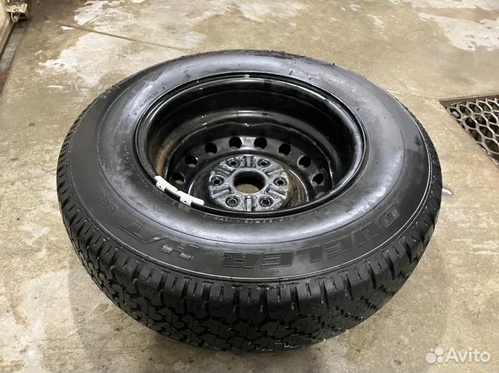 Запаска докатка на Mitsubishi 215/80/16 6x139.7