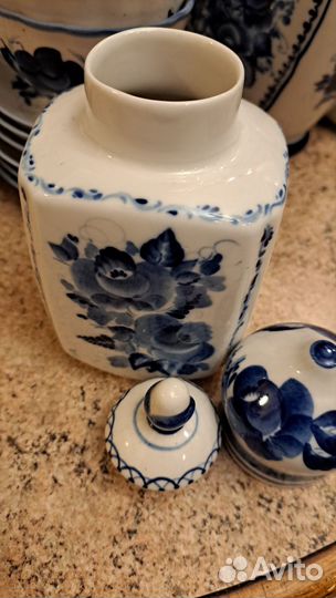 Чайница Гжель 90г.г