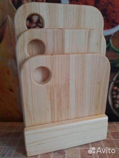 Набор из 3-х разделочных досок