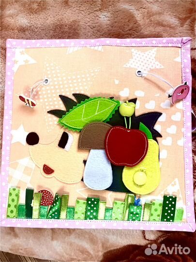 Развивающий планшет-книжка