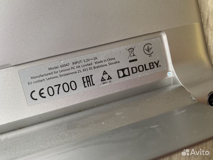 Планшет lenovo на запчасти