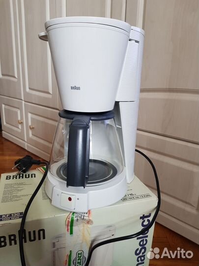 Кофеварка Braun AromaSelect KF 130