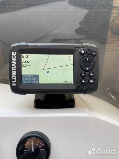 Эхолот Lowrance hook2-4x GPS Bullet