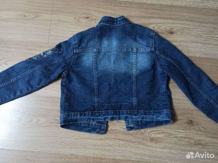 Джинсовая куртка gloria jeans 116 для девочки