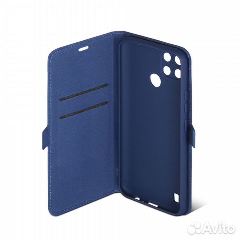 Чехол с флипом для Realme C21Y DF rmFlip-21 (blue)