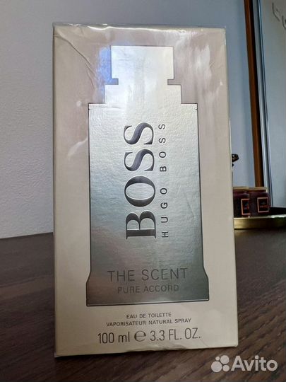 Hugo boss духи мужские the scent pure accord 100ml