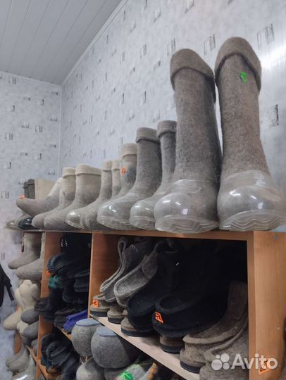 Валенки новые
