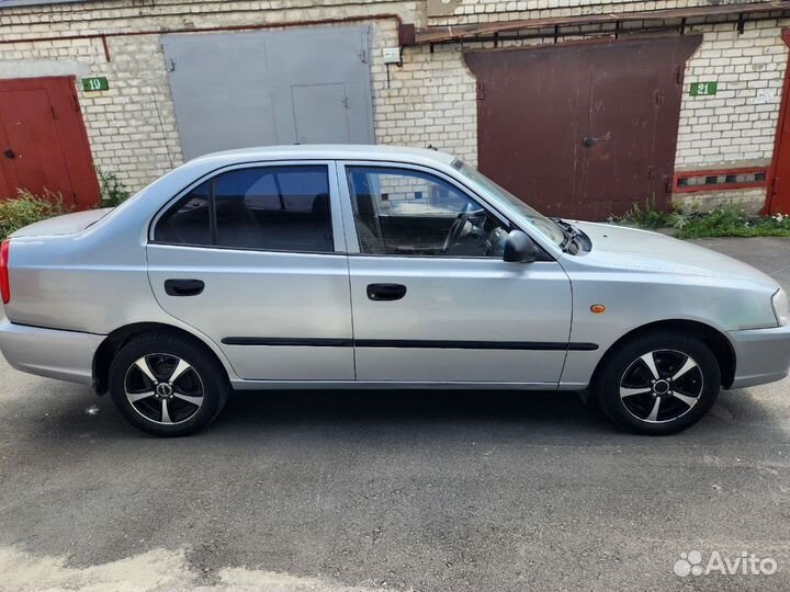 Hyundai Accent 1.5 МТ, 2003, 183 000 км