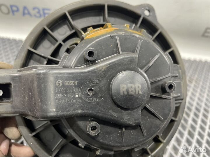 Моторчик печки Hyundai Solaris 2010-2017