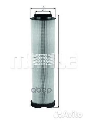 Фильтр воздушный lx816/6 Mahle/Knecht