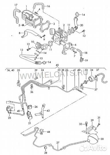Егр Клапан рециркуляции VAG 059 131 503 H