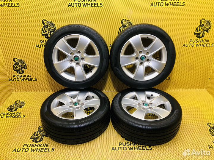 К-кт колес Pirelli P7 205/55 r16 Skoda Original