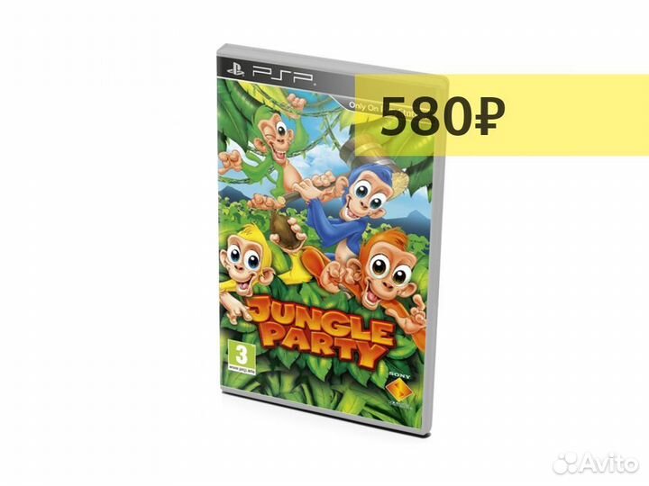 Jungle Party, б/у (PSP)