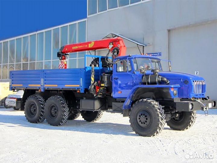 Урал 4320 с КМУ, 2024