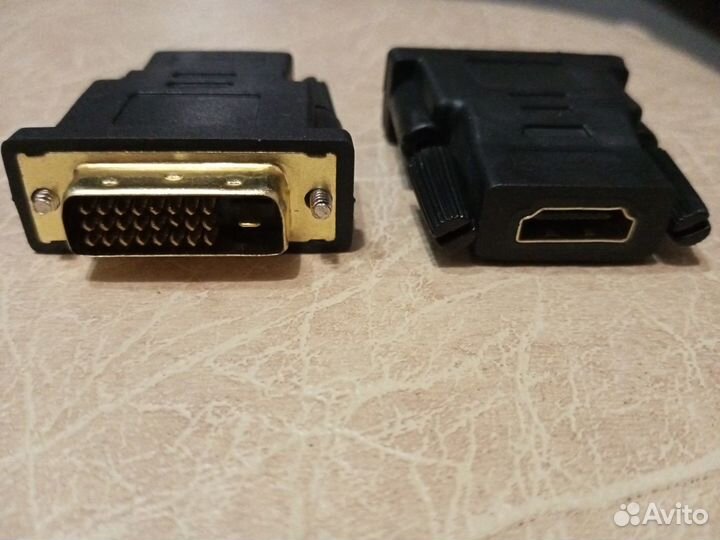 Переходник конвертер адаптер DVI (D/I) hdmi VGA DP