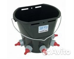 Ведро для выпойки козлят и ягнят 8 л Suevia