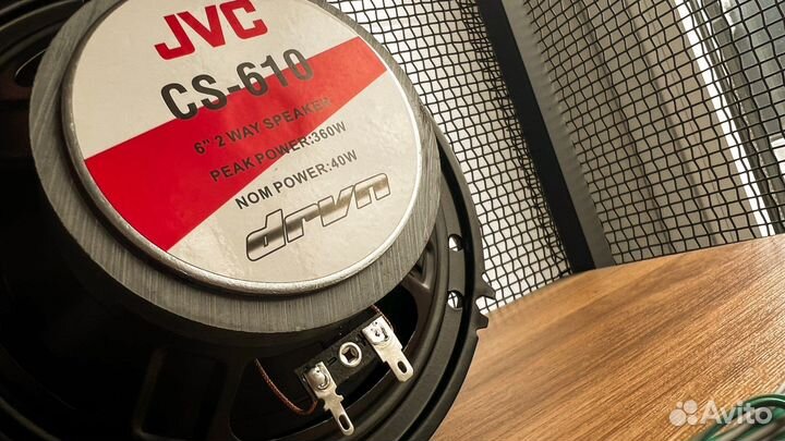 Автомобильные динамики JVC CS-610