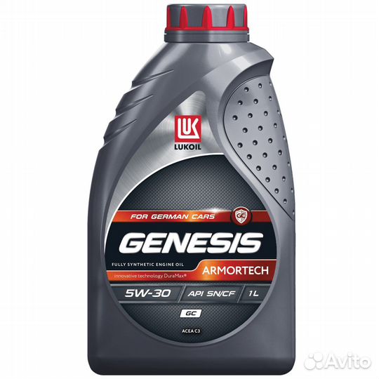 Масло моторное lukoil genesis armortech GC 5W 30