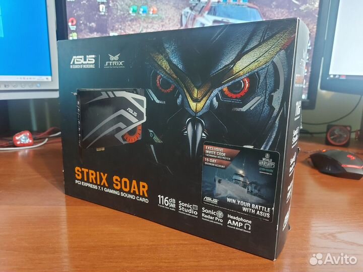 Звуковая карта asus strix soar