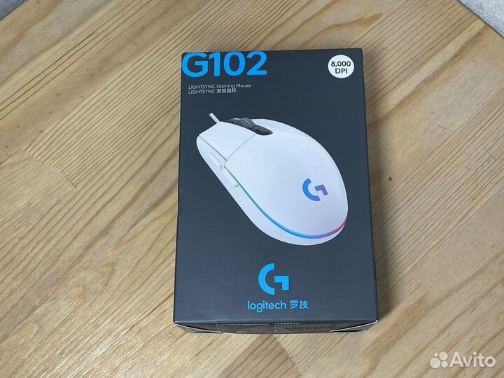 Игровая мышь logitech g102