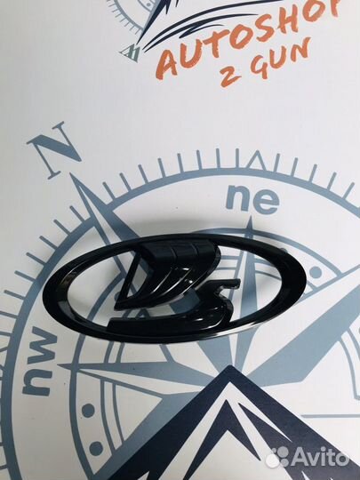 Знак на решетку Нива Урбан (чёрный )