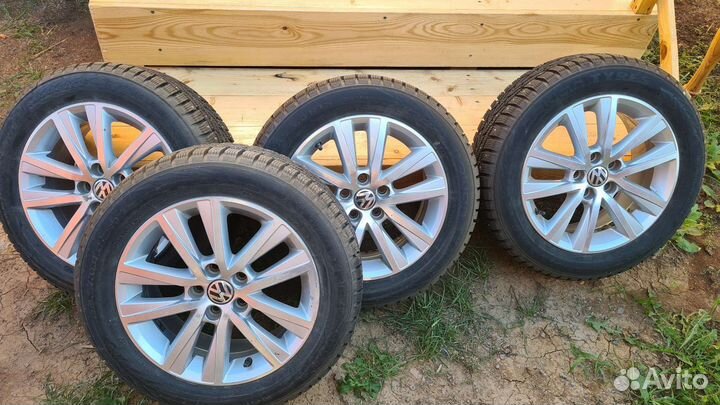 Комплект колес в сборе на VW Polo