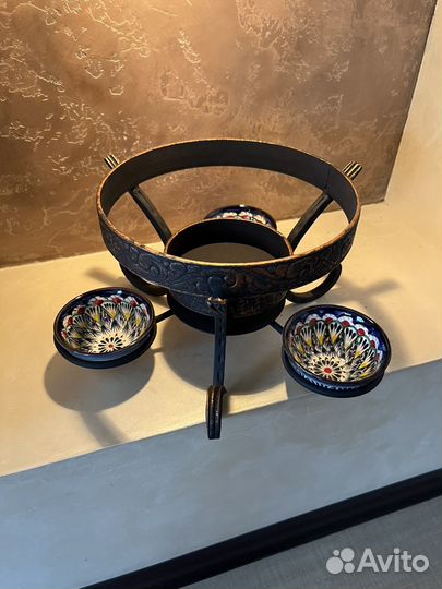 Подставка кованная под садж