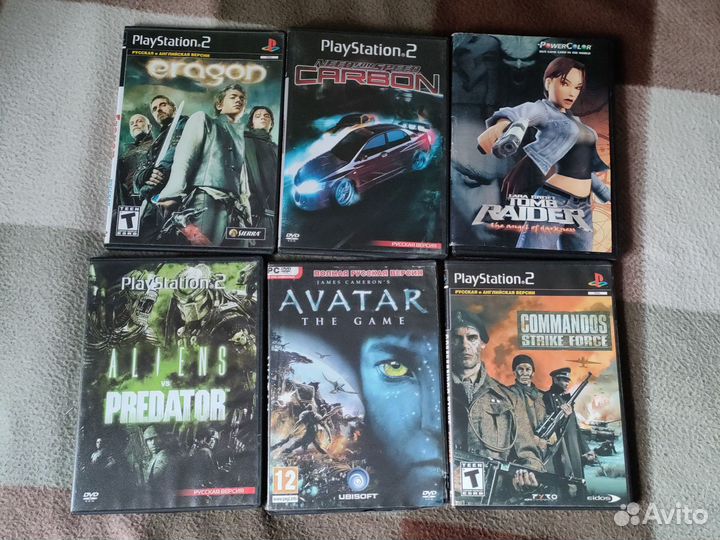 Игровые диски на ps2