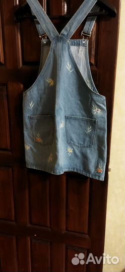 Джинсовый сарафан женский