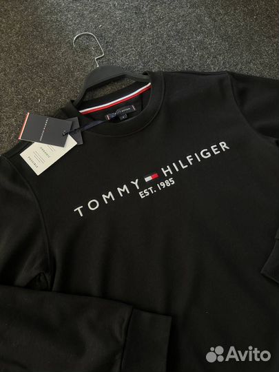 Свитшот Tommy Hilfiger черный новый