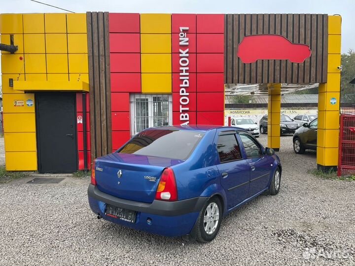 Renault Logan 1.4 МТ, 2005, 183 674 км