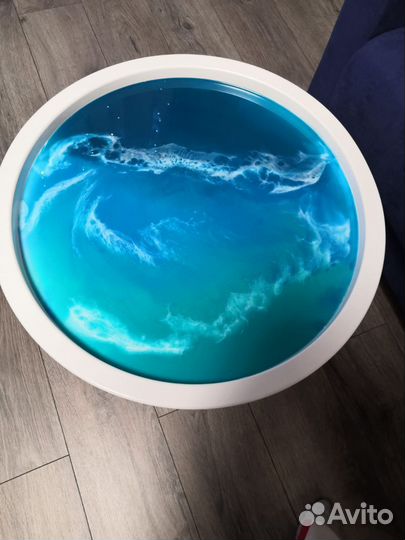 Кофейный столик, съемный поднос, разборный