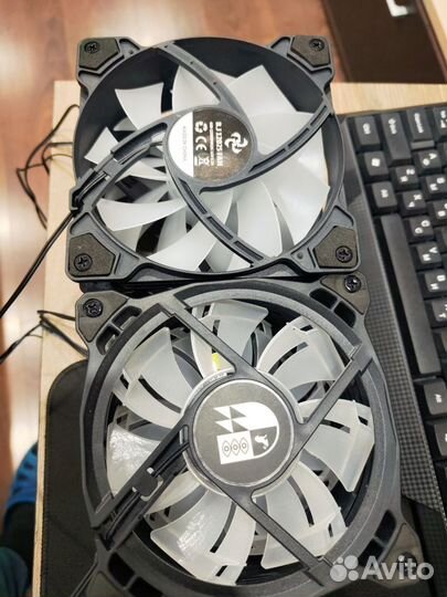 Frgb вентиляторы, 8 штук