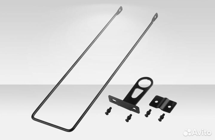 Корзина JL-044-1 велосипедная передняя чёрная