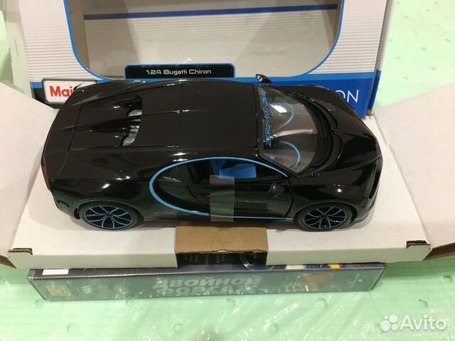 Bugatti Chiron. maisto 1:24