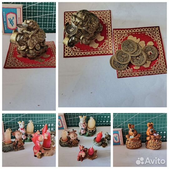 Свечи, подсвечники, фигурки, статуэтка, шкатулка