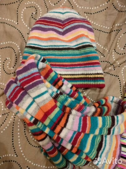 H&M Комплект шапка и шарф