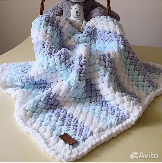 Вязание пледов на заказ