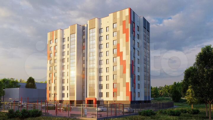 3-к. квартира, 84,2 м², 3/9 эт.